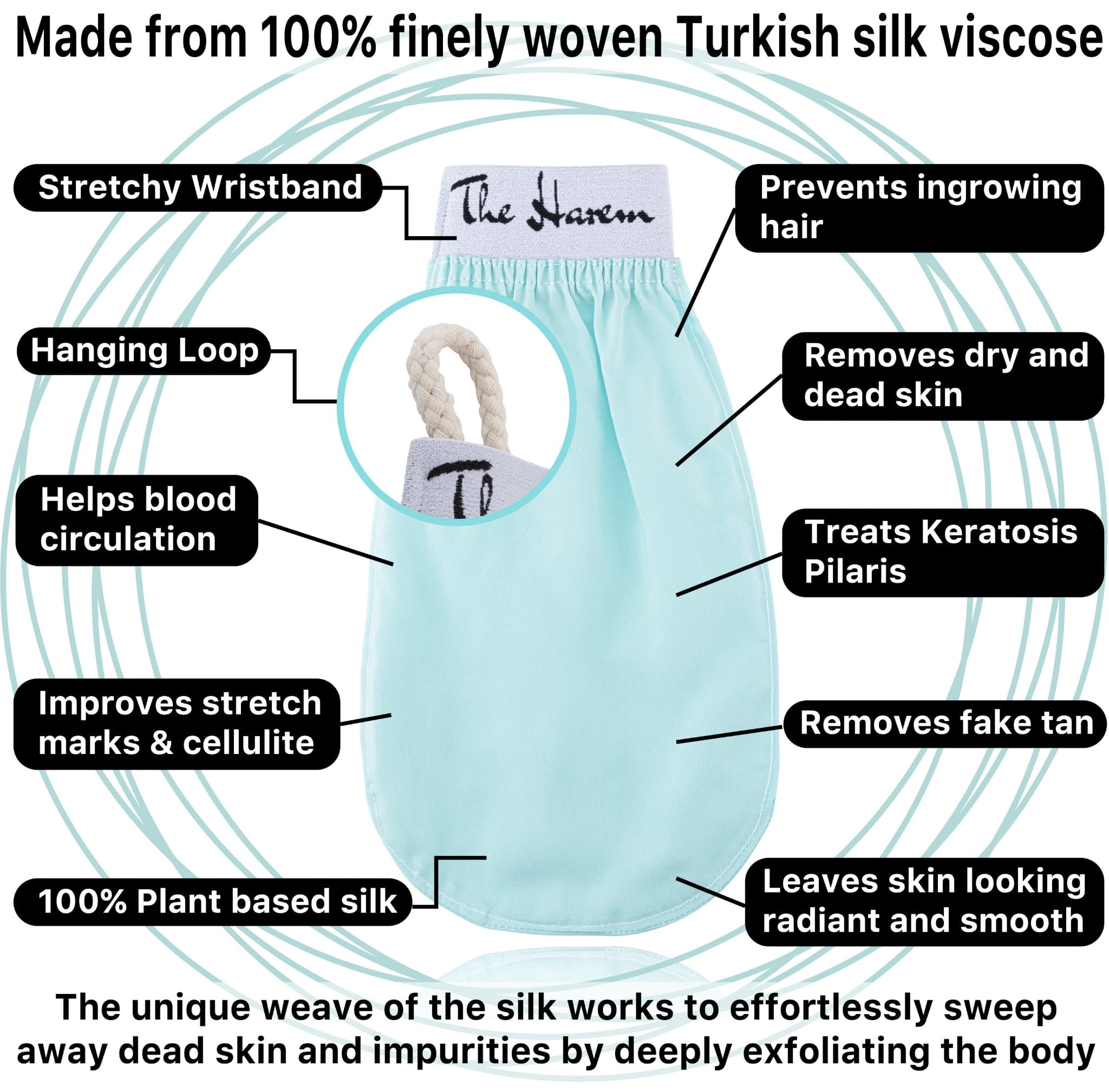 Luxury Body Exfoliating Glove